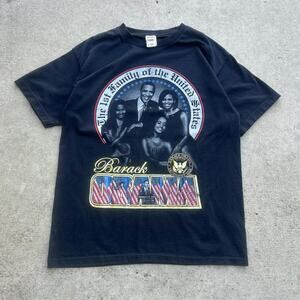 2008 barack obama t shirt size Large